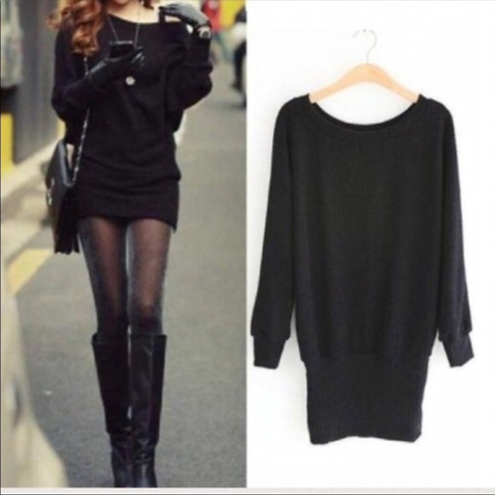 French Connection Dolman sleeve sweater dress